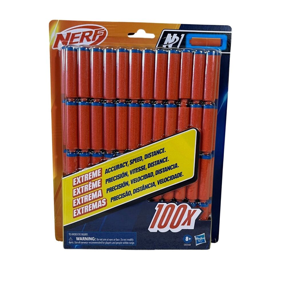 Nerf N Series N1 Darts (100 Pack) Compatible Only with Nerf N Series Blasters